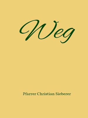 cover image of Weg